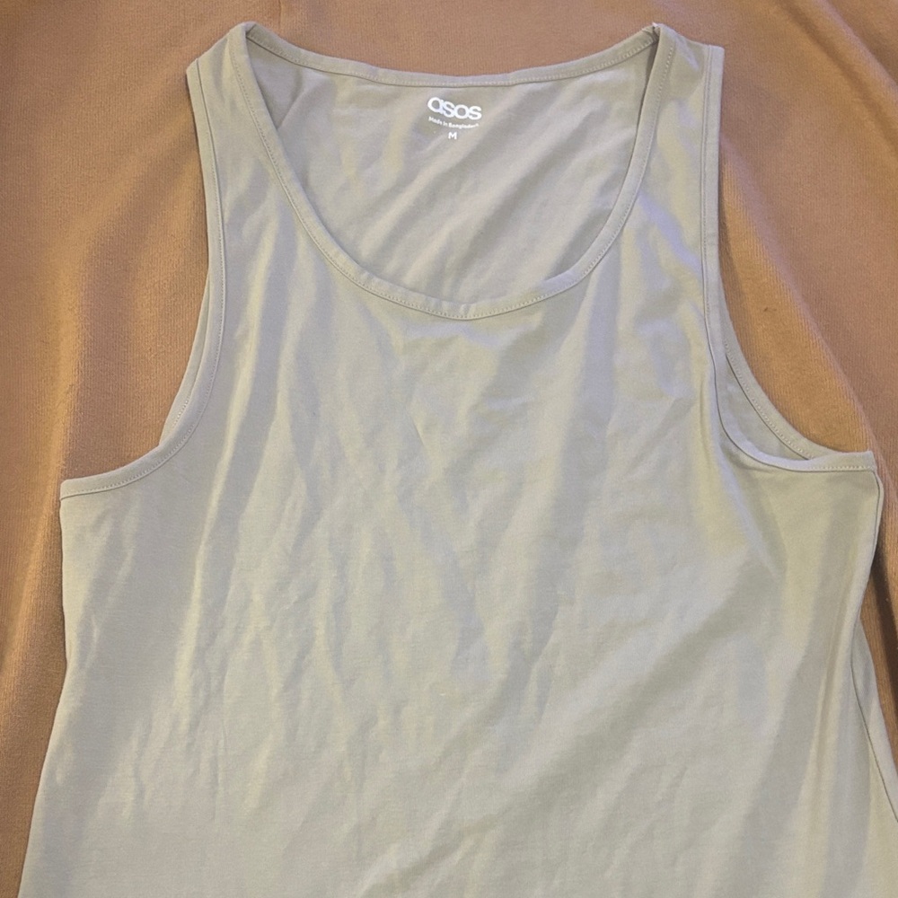 ASOS Sage Green Sleeveless Top